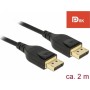 DeLock Cable DisplayPort male - DisplayPort male 2m (85660)