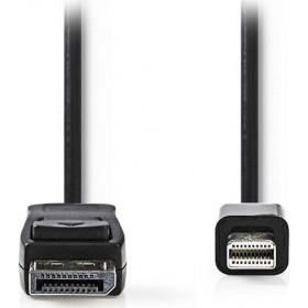 Nedis Cable mini DisplayPort male - DisplayPort male 1m (CCGP37400BK10)