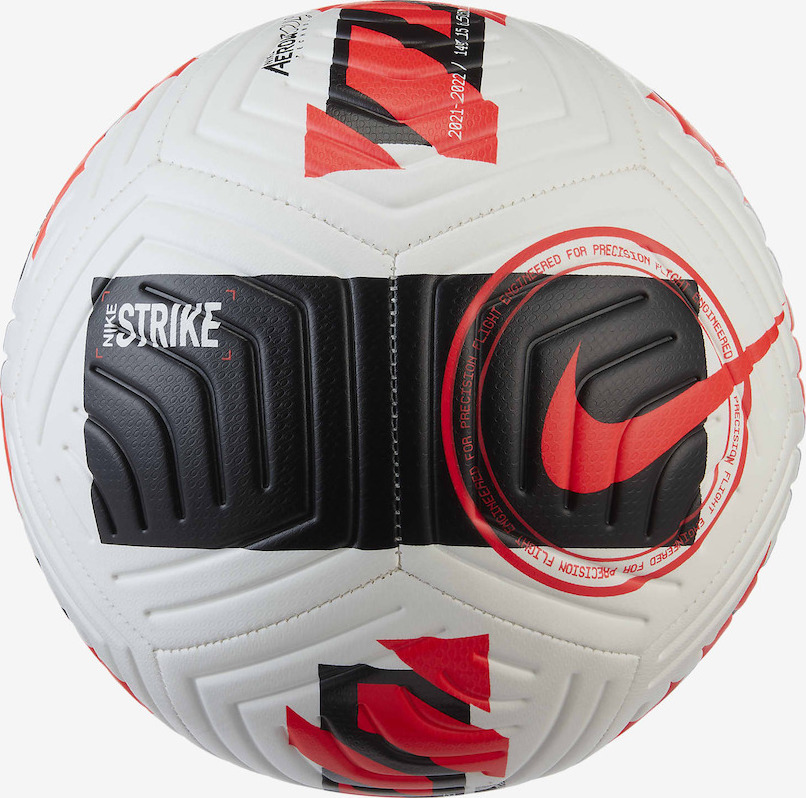 Nike Strike Μπάλα Ποδοσφαίρου DC2376-101 Λευκή