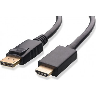 Powertech Cable DisplayPort male - HDMI male 2m (10260)