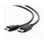 Cablexpert Cable DisplayPort male - HDMI male 1m (CC-DP-HDMI-1M)