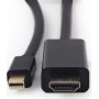 Cablexpert Cable mini DisplayPort male - HDMI male 1.8m (CC-MDP-HDMI-6)