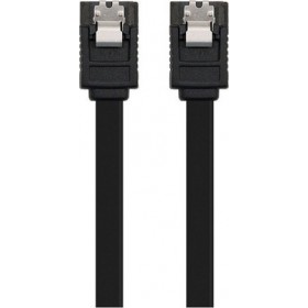Nanocable 7-Pin SATA III - 7-Pin SATA III Cable 0.5m Μαύρο (10.18.1001-BK)