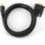 Cablexpert Cable DVI-D male - HDMI male 1.8m (CC-HDMI-DVI-6)