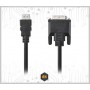 Nedis Cable DVI-D male - HDMI male 2m (CCGP34800BK20)