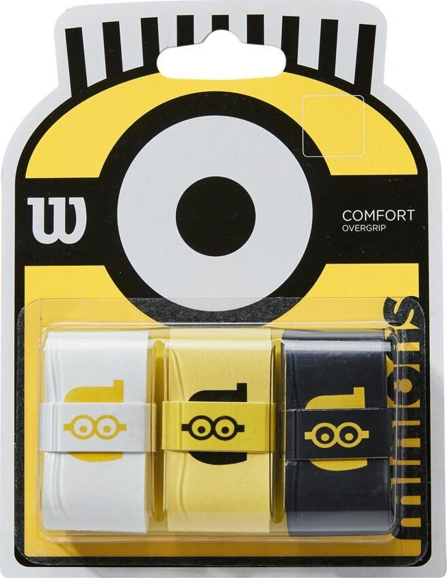 Wilson Minions Overgrip Πολύχρωμο 3τμχΚωδικός: WR8408401001 