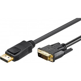 Goobay Cable DVI-D male - DisplayPort male 5m (51963) Goobay Cable DVI-D male - DisplayPort male 5m (51963)