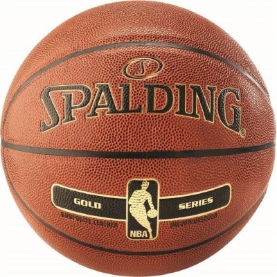 Spalding ΝΒΑ Gold Μπάλα Μπάσκετ Indoor / OutdoorΚωδικός: 76-014Z1 