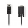 Nedis Cable DVI-D male - DVI-D male 5m (CCGP32001BK50)