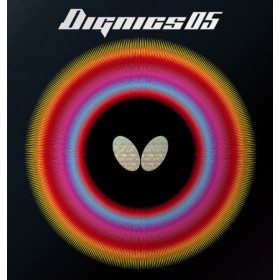 Λάστιχο Πινγκ-Πονγκ Butterfly Dignics 05 Black 1.9 Λάστιχο Πινγκ-Πονγκ Butterfly Dignics 05 Black 1.9