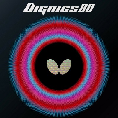 Λάστιχο Πινγκ-Πονγκ Butterfly Dignics 80 Red 1.9