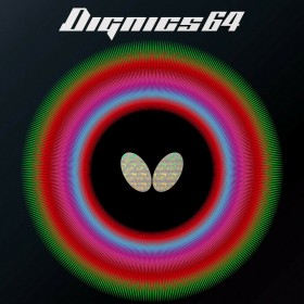 Λάστιχο Πινγκ-Πονγκ Butterfly Dignics 64 Red 1.9 Λάστιχο Πινγκ-Πονγκ Butterfly Dignics 64 Red 1.9