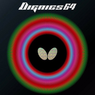 Λάστιχο Πινγκ-Πονγκ Butterfly Dignics 64 Red 1.9