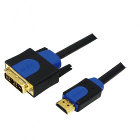 LogiLink Cable DVI-D male - HDMI male 2m (CHB3102) LogiLink Cable DVI-D male - HDMI male 2m (CHB3102)