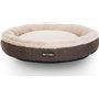 Feandrea Round Κρεβάτι Σκύλου Beige/Brown 65x12cm