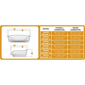 Ferplast Siesta Deluxe Καναπές-Κρεβάτι Σκύλου Πλαστικό σε Μωβ χρώμα 93.5x68.5cm Ferplast Siesta Deluxe Καναπές-Κρεβάτι Σκύλου Πλαστικό σε Μωβ χρώμα 93.5x68.5cm