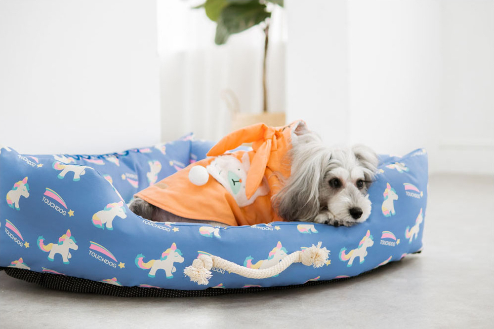 Touchdog Καναπές-Κρεβάτι Σκύλου Unicorn Γαλάζιο 85x60cm Touchdog Καναπές-Κρεβάτι Σκύλου Unicorn Γαλάζιο 85x60cm