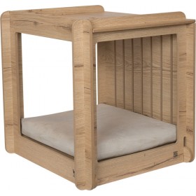 Luxury Dog House Σπιτάκι Σκύλου Ξύλινο Naxos Καφέ/Λευκό 60x56x58cm Luxury Dog House Σπιτάκι Σκύλου Ξύλινο Naxos Καφέ/Λευκό 60x56x58cm