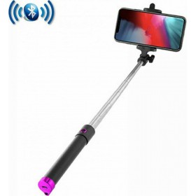 Lamtech Selfie Stick με Bluetooth Ροζ Lamtech Selfie Stick με Bluetooth Ροζ