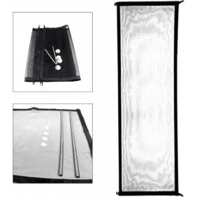 Gate Barrier Διάτρητο πτυσσόμενο πλέγμα περίφραξης χώρου για μωρά/κατοικίδια OEM-GB32761 (Large)