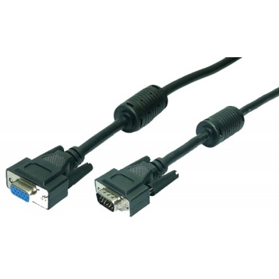 LogiLink VGA Cable D-Sub 15-pin male - D-Sub 15-pin female 10m (CV0019)