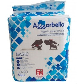 Ferribiella Asssorbello Επιδαπέδια Πάνα Σκύλου 60x90εκ. 50τμχ Ferribiella Asssorbello Επιδαπέδια Πάνα Σκύλου 60x90εκ. 50τμχ
