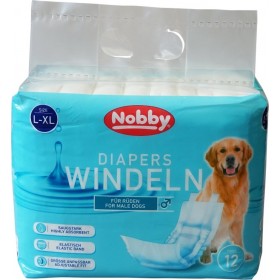 Nobby Πάνες για Αρσενικά Σκυλιά L-XL 60-80εκ. 12τμχ Nobby Πάνες για Αρσενικά Σκυλιά L-XL 60-80εκ. 12τμχ