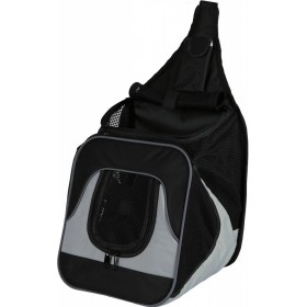 Trixie Savina Μάρσιπος Μεταφοράς Σκύλου Μαύρο/Γκρι 30x33x26cm