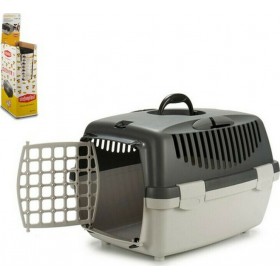 Gulliver Κλουβί Μεταφοράς Σκύλου Gulliver 1 Γκρι έως 6kg 48x32x31εκ.