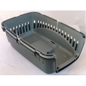 Carrier Κλουβί Μεταφοράς Σκύλου Γκρι/Μπλε 46x31x32cm