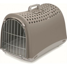 Imac Linus Μπεζ Κλουβί Μεταφοράς Σκύλου 50x32x34,5εκ.
