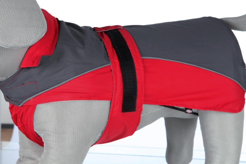 Trixie Lorient Αδιάβροχο Κόκκινο/Γκρι 70cm Trixie Lorient Αδιάβροχο Κόκκινο/Γκρι 70cm