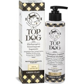 Top Dog Σαμπουάν Σκύλου Υποαλλεργικό Green Clay 250ml