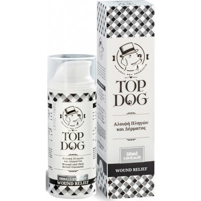 Top Dog Wound Relief Αλοιφή Πληγών &amp Δέρματος 50ml