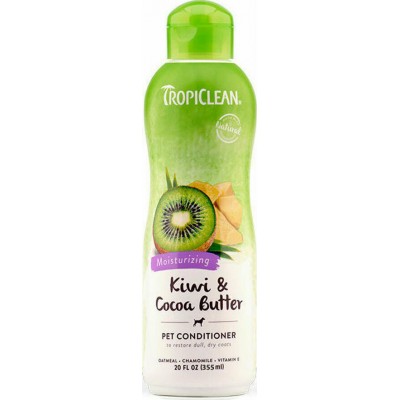 Tropiclean Kiwi &amp Cocoa Butter Pet Conditioner 355ml