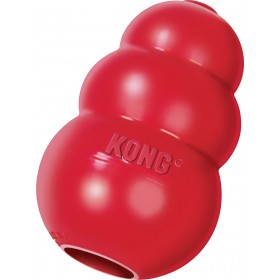 Kong Classic Παιχνίδι Σκύλου Μασητικό Από Καουτσούκ Large (10.5εκ) Κόκκινο
