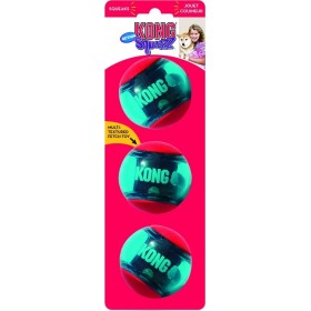 Kong Action Squeezz Παιχνίδι Σκύλου Μπάλα Λαστιχένιο Medium Κόκκινο