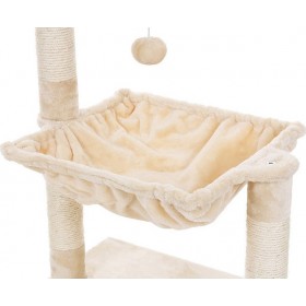 Feandrea Δέντρο Γάτας - Ονυχοδρόμιο Μπεζ 50x36x70cm