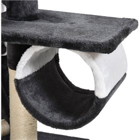 Pawhut Δέντρο Γάτας - Ονυχοδρόμιο 60x45x260cm