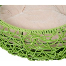 Pawhut Κρεβάτι Γάτας Πλεκτό σε Πράσινο χρώμα 56x56x35cm Pawhut Κρεβάτι Γάτας Πλεκτό σε Πράσινο χρώμα 56x56x35cm