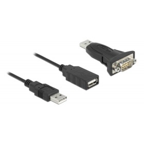DeLock Καλώδιο USB-A σε RS232 9-pin male 0.8m