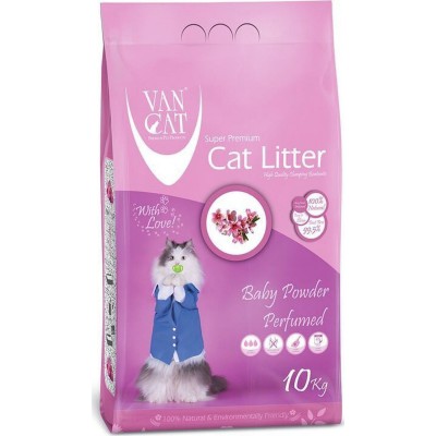 Van Cat Baby Powder Perfumed Ψιλή 10kg