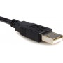 StarTech Καλώδιο USB-A σε RS232 25-pin female 1.8m Μαύρο