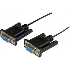 StarTech Καλώδιο RS232 9-pin female σε RS232 9-pin female 1m Μαύρο