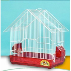 Κλουβοτεχνική Κλουβί Σπιτάκι Βαμμένο 37x24x42cm