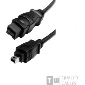 TrustWire FireWire Cable 9-pin female - 4-pin male 2mΚωδικός: 16041 