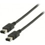 Pluscom FireWire Cable 6-pin male - 6-pin male 0.5mΚωδικός: F0.5M-66P 
