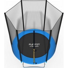FunFit Τραμπολίνο 183cm Εξωτερικού Χώρου με Δίχτυ