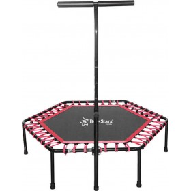 Bebe Stars 642-180 Τραμπολίνο 112cm Γυμναστικής με Λαβή Bebe Stars 642-180 Τραμπολίνο 112cm Γυμναστικής με Λαβή