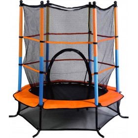 Skorpion Wheels 52855 Τραμπολίνο 140cm Παιδικό με Δίχτυ